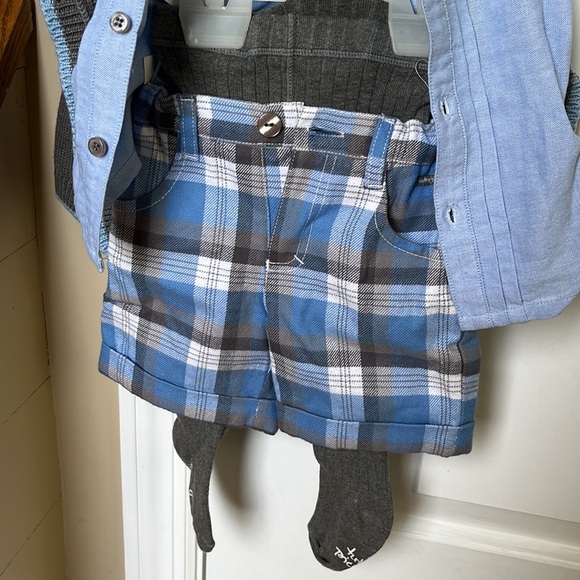 New without tag Tutto Piccolo set 4 pieces short for girl. - Picture 3 of 4